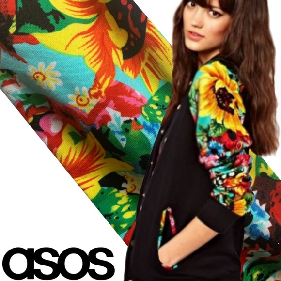 ASOS Jackets & Blazers - ASOS Bomber Jacket (Small)